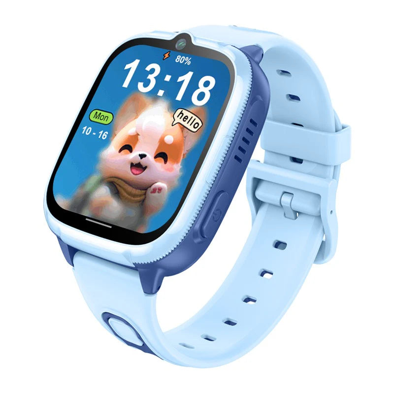 4G Kids Smartwatch D53 GPS Locator Tracker Video Call Smart Watch for Children Waterproof SOS Anti-Lost Watch Parent Control App